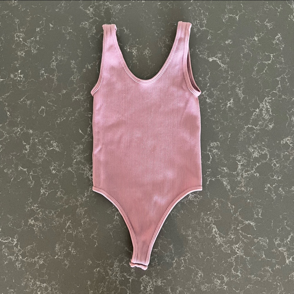 Ribbed Bodysuit
